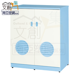 【文創集】安倍 環保3尺南亞塑鋼二門寢具櫃/收納櫃(客約商品), , large