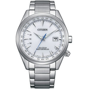 CITIZEN 星辰 亞洲限定 光動能電波萬年曆手錶 CB0270-87A