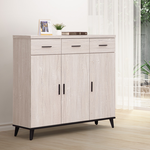 【唯熙傢俱】凱熙橡木白4尺鞋櫃, , large