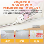 [日日好物]日本LEC激落君-黑霉君鹼性凝膠除霉膏大容量200g /盒(附平鏟刮板1入,牙膏型粉紅色果凍狀清潔劑,浴室廁所磁磚隙縫矽利康,洗衣機膠圈防霉), , large