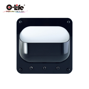 【O-Life】Magnetic wall-mounted storage E style black
