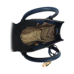 Michael Kors Mercer 荔枝皮革手提/斜背二用迷你琴譜包/海軍藍, , large