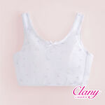 可蘭霓Clany 小貓咪冰礦涼感無鋼圈少女S-Q/2XL 學生內衣 成長型內衣 胸衣 背心 8038-61 雲朵灰, , large