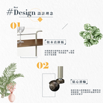 【Hampton 漢汀堡】瑪莉莎實木推餐車-橡木色, , large