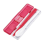 【百科良品】日本製 三麗鷗 凱蒂貓 美樂蒂 酷洛米 閃耀鑽石 環保筷子+湯匙組 18CM(日本境內版), , large