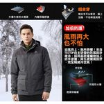 [探拓戶外Tectop]【旗艦款JW7961】羽絨兩件式外套, , large