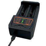 PRACTICAL PCA-007 marquee dual slot lithium battery charger Overcharge/overheat/short circuit protection Suitable for a variety of lithium batteries, , large