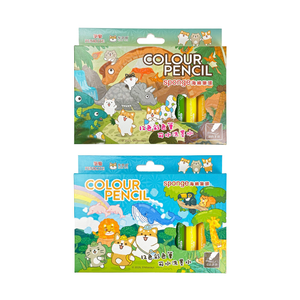 【PENROTE 筆樂】柴語錄12色海綿頭彩色筆 2款