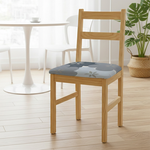 【Monster】 Pocket Coil Cooling Seat Cushion (38x38cm) &ndash; Blue Ocean Floral, , large