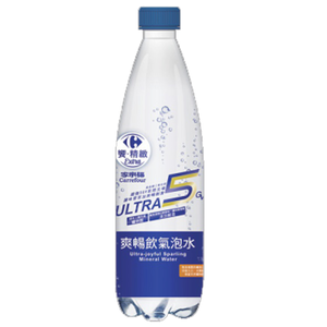 家樂福ULTRA爽暢飲氣泡水-500ml