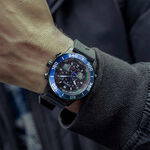 CITIZEN 星辰 PROMASTER 限量光動能萬年曆計時手錶 JR4065-09E, , large