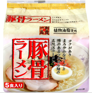 朝日商事創意一品5入包麵豚骨風味【Mia C'bon Only】