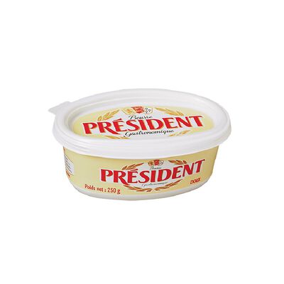 總統牌無鹽奶油盒 (每盒約250g)