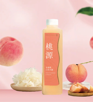 【日進生技】水蜜桃白木耳露｜嚴選拉拉山｜1000ml*1