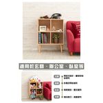 【H&R安室家】田字方塊四格木質櫃-LCF01, , large