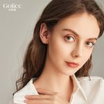 【Gulicc】古莉可 耳環 簡約細緻蝴蝶結鋯石耳環, , large