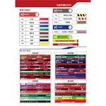 四向伸縮帶欄柱（銀短柱）RS-11S(SR)（200cm）總高57cm 織帶色可換 不銹鋼伸縮圍欄 台灣製造, , large