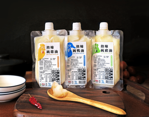 【有心肉舖子】只有-熬煉純動物油《雞/鴨/豬》各一 200ml*3