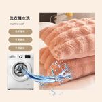 【A&R】輕奢華托斯卡兔兔絨毛毯+手提袋 托斯卡灰, , large