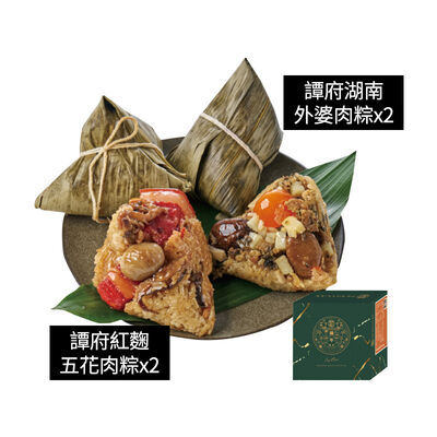 彭園 御品肉粽禮盒 (每盒4粒)
