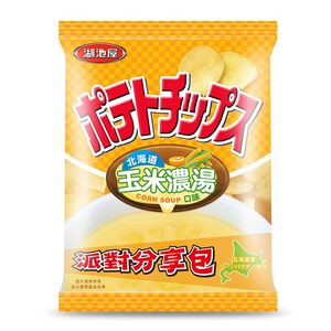 湖池屋平切洋芋片(北海道玉米濃湯口味)150g