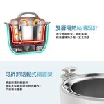 TATUNG 11-Cup Double-Layer Insulated Musical Smart Electric Cooker TAC-11EC-W, , large