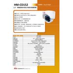 昌運監視器 環名 HM-CD152 200萬 2MP 日夜兩用 紅外線全彩同軸音頻半球型攝影機, , large