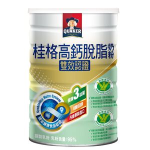 桂格雙認證高鈣脫脂奶粉1.5Kg
