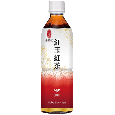 小葉紅紅玉紅茶無糖490ml