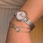 CHARRIOL 夏利豪 FOREVER WAVES CHARMS 鋼索手鍊 送禮推薦 06-102-1139-15, , large