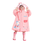 Cartoon children's raincoat, , large