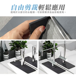 【上手家居】可剪裁水龍頭吸水墊 白色(硅藻土/矽藻土/廚房瀝水墊/水龍頭墊/防濺墊/水槽防水墊/防霉墊), , large