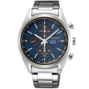 SEIKO 精工 CS 喬治亞羅設計 計時手錶-41mm V176-0BH0B(SSC801P1)