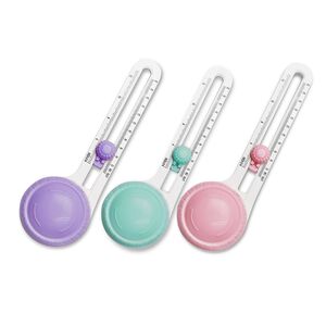 【GREENON】Meteor 360度旋轉切圓裁紙器 贈2刀頭 全圓形裁切器 手工切圓器 安全圓形切紙器 DIY手工藝