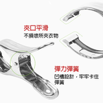 Stainless steel large opening clothespin 3 clips, , large