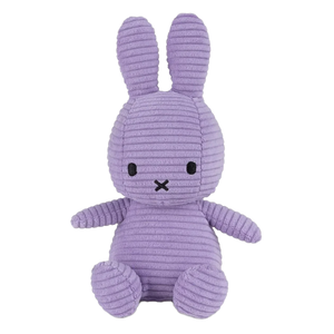 【Bon Ton Toys Miffy 米菲兔】ECO燈芯絨填充玩偶23cm #丁香紫