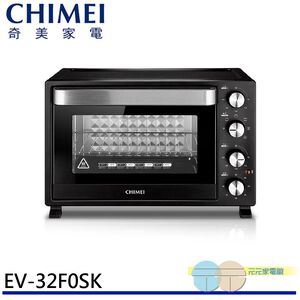 CHIMEI 奇美 32L 雙溫控360度旋風烘烤獨立發酵電烤箱 EV-32F0SK