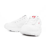 Kixpress-Fila Distracer Heart 女 休閒鞋 經典 復古 厚底 老爹鞋 愛心 白粉 [5-C112Y-128], , large