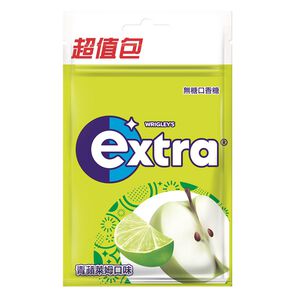 Extra潔淨口香糖超值包-青蘋萊姆62g