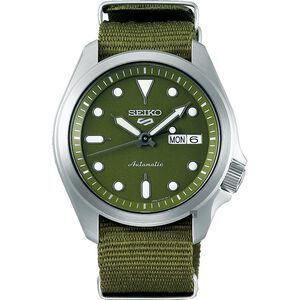 SEIKO 精工 5 Sports 系列機械錶-綠(SRPE65K1)