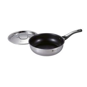 Wok Pan 24cm (With Stainless Lid)
