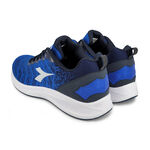 DIADORA迪亞多那 專業輕量慢跑男鞋 男運動鞋 反光 寬楦 透氣 編織 保護後跟 緩震 回彈 穩定 耐磨 防滑 藍, , large