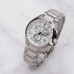 CITIZEN 星辰 光動能萬年曆電波計時手錶 CB5040-80A, , large