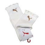[秉宸] PUMA Fashion 木耳邊跳豹半統襪（3入） BB1452, , large