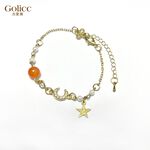 【Gulicc 】古莉可 手鍊 星月鋯石珍珠手鍊, , large