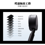 【HANLIN】304LPTOBK 304不鏽鋼增壓過濾蓮蓬頭 磨砂烤漆 增壓蓮蓬頭 淋浴蓮蓬頭 花灑 省水蓮蓬頭 加壓蓮蓬頭 304 不鏽鋼, , large