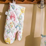 【SOLO Vintage】Country Chicken Kitchen Insulation Gloves 100% Cotton Made in Turkey, , large