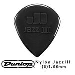 Dunlop Jazz III Stiffo Pick JDGP-47R3S 1.38mm(三片、十片組)【敦煌樂器】, , large