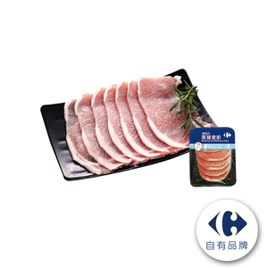 【台灣豬】家樂福冷凍黑豬里肌烤肉片(每盒約250克)