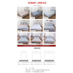 【日本旭川】生命磁MIT醫護級石墨烯奈米紗床包枕套組--贈品隨機出貨連結, , large